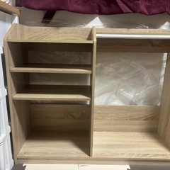 子ども服収納の画像