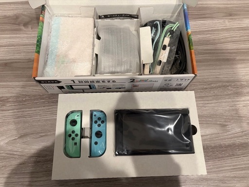 switch 本体 あつまれどうぶつの森セット SDカード128GB・本体ケース付き