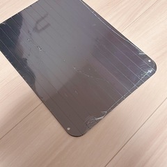 【抱き合わせ割引あり】【新品未使用】解凍プレートまな板抗菌｜肉・刺身・明太子・冷凍食品を素早く解凍＆鮮度キープの画像