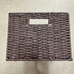 [12/17廃棄](23)手編み風ペーパーバスケット　6個セットの画像