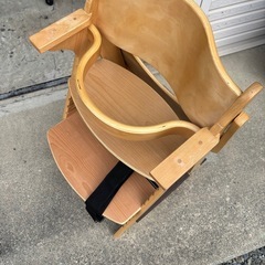 カトージ木製ハイチェアの画像