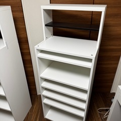 IKEA  PLATSA プラッツァ フレーム, ホワイト, 60x40x120 cm　2セットの画像