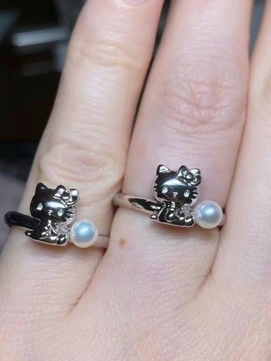 TASAKI Hello Kitty アコヤパールリング