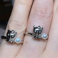 TASAKI Hello Kitty アコヤパールリングの画像