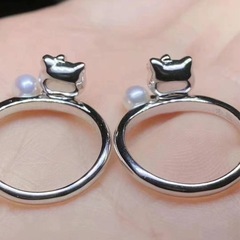 TASAKI Hello Kitty アコヤパールリングの画像