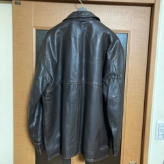羊革のジャケットの画像