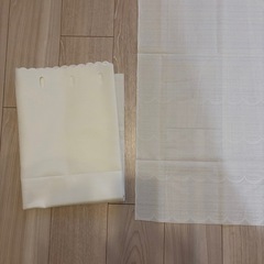 美品カフェカーテン2枚の画像