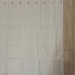美品カフェカーテン2枚の画像