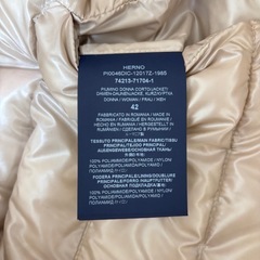 HERNO ヘルノ レディース SOFIA ダウンジャケット 軽量 アウター シンプル PI0046DIC 12017Z 1985 イタリア正規品 新品の画像