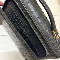 オーストリッチセカンドバッグの画像