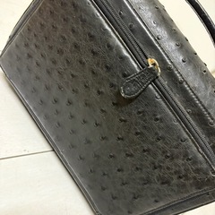 オーストリッチセカンドバッグの画像