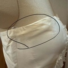 【訳あり】ウェディングドレス　リメイク用　の画像