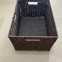 [12/15まで](24)手編み風ペーパーバスケット　 4個セットの画像