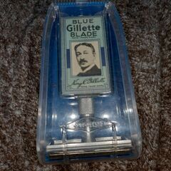 昔のひげ剃り（ヴィンテージ）Gillette Safety Razorの画像