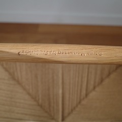 美品 【モーエンセン J39】オーク クリア塗装 / yチェアの画像