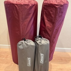 コールマン(Coleman)インフレーターマット　シングル3点+エア枕2点セットの画像