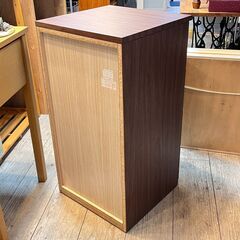 ニトリ スリムチェスト (リディMBR 40-4) ブラウン 横幅40cm奥行41cm奥行76cm 定価16,990円★買取帝国 志木店の画像