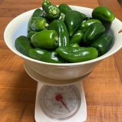 残り7袋　800グラムちょい　規格外ピーマンの画像