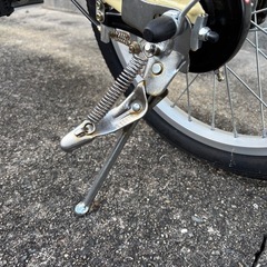 【ほぼ未使用】SimpleStyle 折畳自転車 H16 アイボリー 自転車の画像