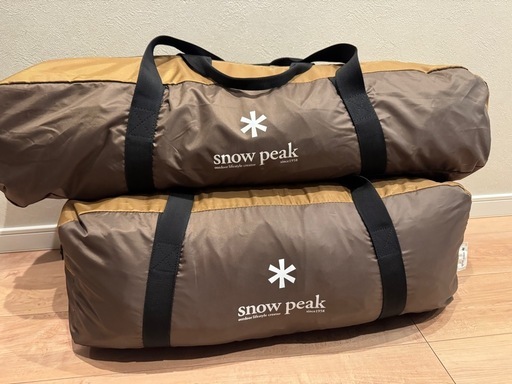 snow peakテント