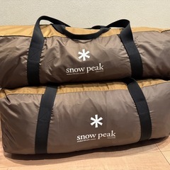 snow peakテントの画像