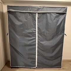 ハンガーラック ワードローブ 大容量 の画像