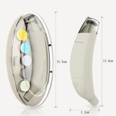 赤ちゃん 電動爪切り ネイルトリマー LEDライト 静音設計 ベビー爪やすりの画像