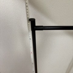 取り外し可能な物干し竿  高さ120cm、幅60cmの画像