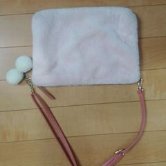 【未使用品】ミニオンズ　ピンク色　ショルダーバッグの画像