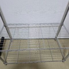 アイリスオーヤマ　メタルラックワードローブの画像