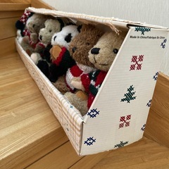 クリスマスオーナメント　7体セット　ぬいぐるみ　の画像