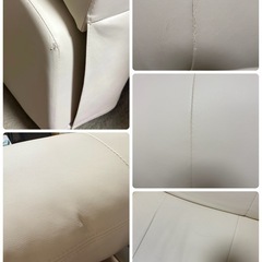 【定価34,990円】リクライニングソファ 1人掛けソファ アイボリーの画像