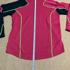 MIZUNO ミズノ 長袖ハイネックシャツ ピンク スポーツウェア　タートルの画像