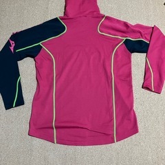 MIZUNO ミズノ 長袖ハイネックシャツ ピンク スポーツウェア　タートルの画像