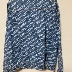 大幅値下げ交渉可能　大変貴重　GESS 全面ロゴ入りGジャンの画像