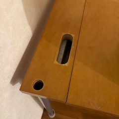だいぶ前の無印のデスク　高さ70横120奥行き70厚み8の画像