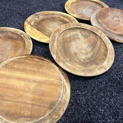 木製プレート　6枚セット
の画像