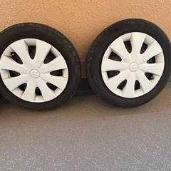 スズキ　スペーシア（MK-32S）  純正ホイールとタイヤセットの画像