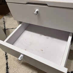 ガラステーブル　ドレッサー　鏡付き　　年内までの画像