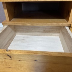 ナチュラルウッドテレビ台 105cm 105-ITVボード　プリウス　日本製の画像