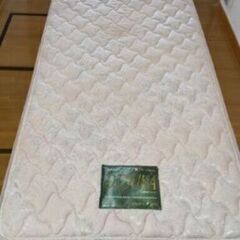 クリスマスセール！大塚家具 収納付きシングルベッドとマットレス付きの画像