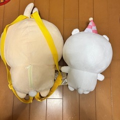 ちーかわ　うさぎリュック&ぬいぐるみの画像