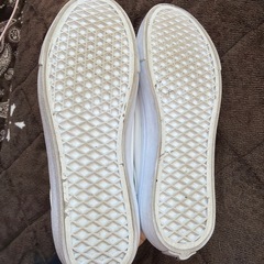 VANS ホワイト スニーカーの画像