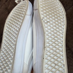 VANS ホワイト スニーカーの画像