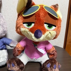 ズートピア2 スーパーラージぬいぐるみ ジュディ＆ニック　のセットの画像
