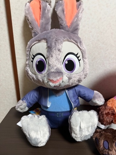 ズートピア2 スーパーラージぬいぐるみ ジュディ＆ニック のセット