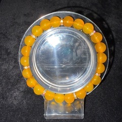 イエローアゲート8mmブレスレット☪️16cmの画像