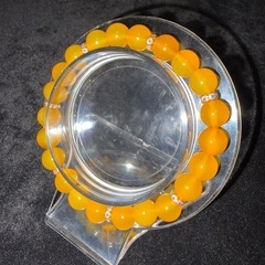 イエローアゲート8mmブレスレット☪️16cmの画像