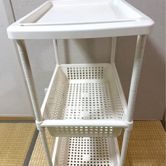 3段ラック　2点セットの画像