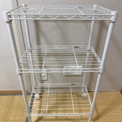 3段ラック　2点セットの画像